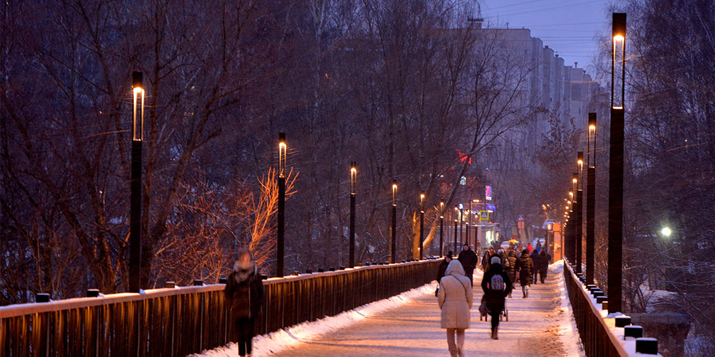 Московская обл., г.о.Балашиха, мост через реку Пехорку